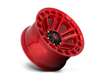 Fuel Wheels Heater Candy Red Machined 6-Lug Wheel; 20x10; -18mm Offset (21-24 F-150)
