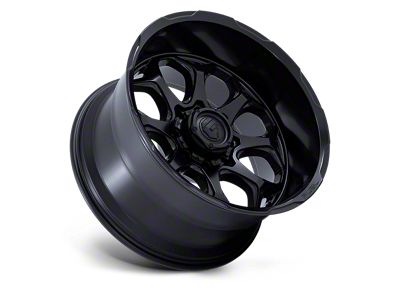 Fuel Wheels Scepter Blackout 6-Lug Wheel; 22x12; -44mm Offset (21-24 F-150)