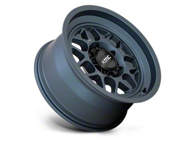 KMC Terra Metallic Blue 6-Lug Wheel; 17x8.5; 0mm Offset (21-24 F-150)
