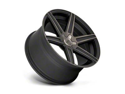 Niche Carina Matte Machined Double Dark Tint 6-Lug Wheel; 24x10; 30mm Offset (04-08 F-150)