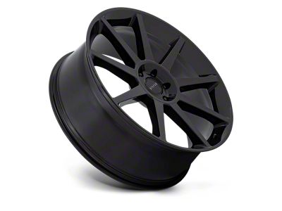 Status Mammoth Gloss Black 6-Lug Wheel; 22x9.5; 25mm Offset (15-20 F-150)