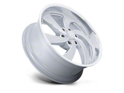 US Mag Desperado Silver Brushed Face Milled Diamond Cut Milled 6-Lug Wheel; 22x9; 25mm Offset (21-24 F-150)