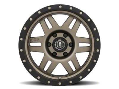 ICON Alloys Six Speed Bronze 6-Lug Wheel; 17x8.5; 25mm Offset (19-23 Ranger)