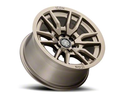 ICON Alloys Vector 6 Bronze 6-Lug Wheel; 17x8.5; 0mm Offset (14-18 Silverado 1500)