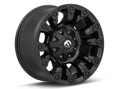 Fuel Wheels Vapor Matte Black 6-Lug Wheel; 18x9; 1mm Offset (19-23 Ranger)