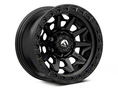 Fuel Wheels Covert Matte Black 6-Lug Wheel; 17x8.5; 14mm Offset (19-23 Ranger)