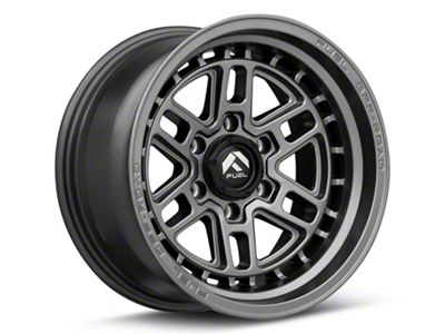 Fuel Wheels Nitro Matte Gunmetal 6-Lug Wheel; 17x9; 1mm Offset (19-23 Ranger)