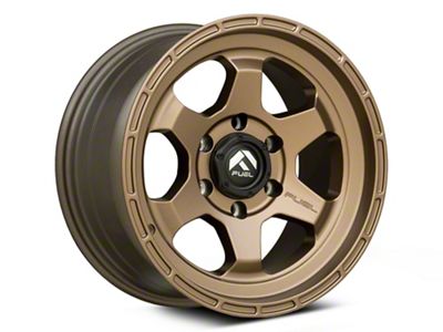 Fuel Wheels Shok Matte Bronze 6-Lug Wheel; 18x9; 1mm Offset (19-23 Ranger)