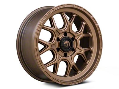 Fuel Wheels Tech Matte Bronze 6-Lug Wheel; 17x9; 1mm Offset (19-23 Ranger)