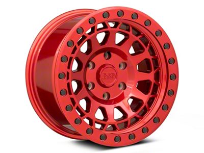 Black Rhino Primm Candy Red with Black Bolts 6-Lug Wheel; 17x9; 0mm Offset (19-23 Ranger)