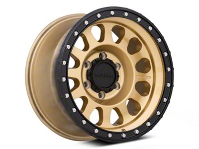 Method Race Wheels MR315 Gold 6-Lug Wheel; 17x8.5; 0mm Offset (19-23 Ranger)