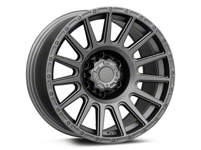 Rovos Wheels Bara Charcoal 6-Lug Wheel; 17x9; 5mm Offset (19-23 Ranger)