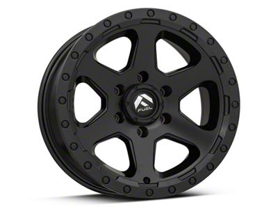 Fuel Wheels Ripper Matte Black 6-Lug Wheel; 18x9; 1mm Offset (19-23 Ranger)