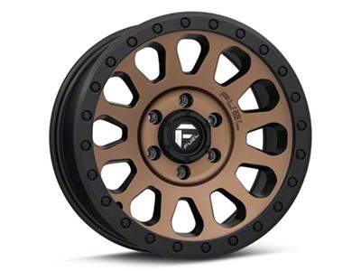 Fuel Wheels Vector Bronze 6-Lug Wheel; 17x9; -12mm Offset (19-23 Ranger)