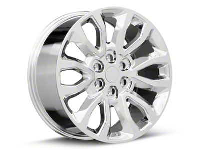 Raptor Style Chrome 6-Lug Wheel; 20x9; 20mm Offset (19-23 Ranger)