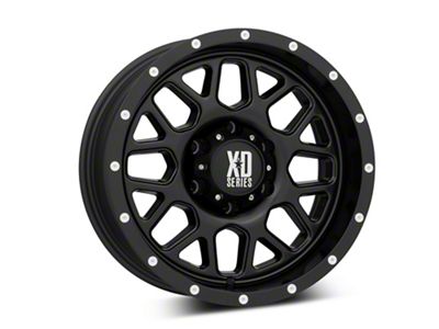 XD Grenade Satin Black 6-Lug Wheel; 20x9; 0mm Offset (19-23 Ranger)