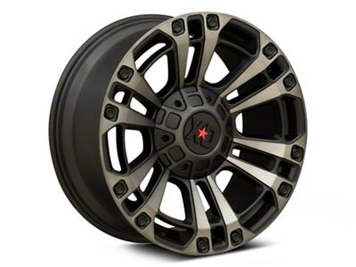 XD XD851 Satin Black with Gray Tint 6-Lug Wheel; 20x9; 0mm Offset (19-23 Ranger)