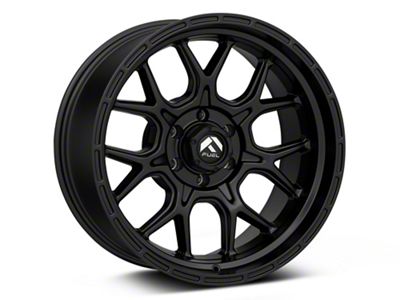 Fuel Wheels Tech Matte Black 6-Lug Wheel; 20x9; 1mm Offset (19-23 Ranger)