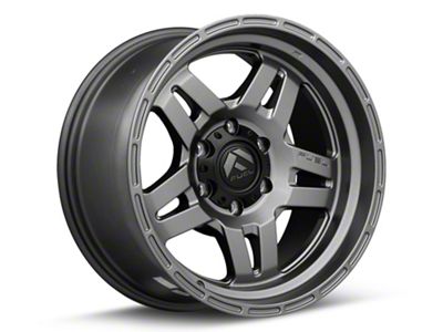 Fuel Wheels Oxide Matte Gunmetal 6-Lug Wheel; 17x9; -38mm Offset (19-23 Ranger)