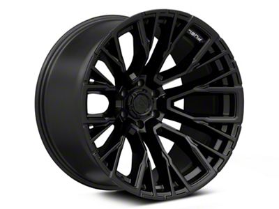 Fuel Wheels Rebar Blackout 6-Lug Wheel; 17x9; 1mm Offset (19-23 Ranger)