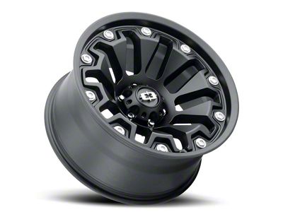 Vision Off-Road Armor Satin Black 6-Lug Wheel; 18x9; -12mm Offset (99-06 Silverado 1500)