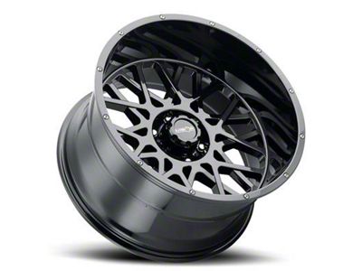 Vision Off-Road Rocker Gloss Black 6-Lug Wheel; 20x9; 10mm Offset (14-18 Silverado 1500)