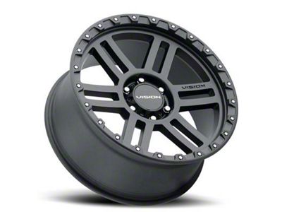 Vision Off-Road Manx 2 Satin Black 6-Lug Wheel; 17x9; 12mm Offset (19-24 Silverado 1500)
