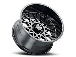 Vision Off-Road Rocker Gloss Black 6-Lug Wheel; 18x9; 12mm Offset (19-24 Silverado 1500)