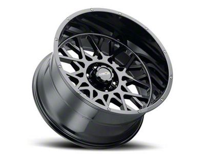 Vision Off-Road Rocker Gloss Black 6-Lug Wheel; 18x9; 12mm Offset (07-13 Silverado 1500)