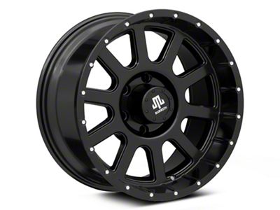 Mammoth 10 Hole Satin Black 6-Lug Wheel; 18x9; 0mm Offset (23-24 Canyon)