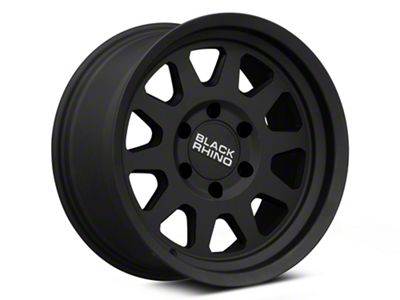 Black Rhino Stadium Matte Black 6-Lug Wheel; 17x9; 12mm Offset (23-24 Canyon)