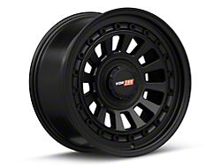 Vortek Off-Road VRD-702 Matte Black 6-Lug Wheel; 17x9; -12mm Offset (23-24 Canyon)