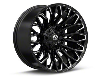 Fuel Wheels Strike Gloss Black Milled 6-Lug Wheel; 20x10; -18mm Offset (23-24 Canyon)