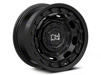 Black Rhino Atlas Matte Black 6-Lug Wheel; 16x8; -10mm Offset (15-20 Yukon)