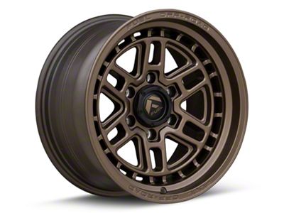 Fuel Wheels Nitro Matte Bronze 6-Lug Wheel; 17x9; 1mm Offset (21-24 Yukon)