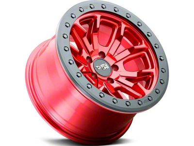 Dirty Life DT-1 Crimson Candy Red 8-Lug Wheel; 17x9; -12mm Offset (07-10 Sierra 3500 HD SRW)