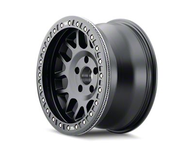 Dirty Life Mesa Race Matte Black 8-Lug Wheel; 17x9; -12mm Offset (07-10 Sierra 3500 HD SRW)