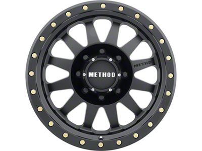 Method Race Wheels MR304 Double Standard Matte Black 8-Lug Wheel; 17x8.5; 0mm Offset (03-09 RAM 2500)