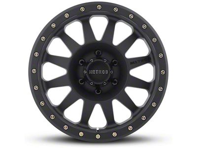 Method Race Wheels MR304 Double Standard Matte Black 8-Lug Wheel; 20x10; -18mm Offset (07-10 Sierra 2500 HD)