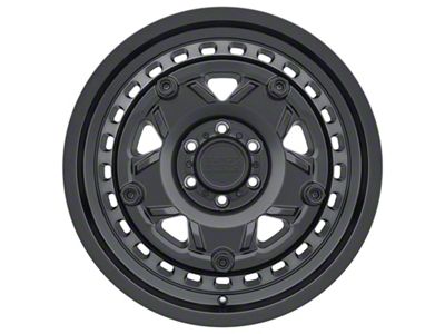 Black Rhino Grange Matte Black with Machined Tint Ring 8-Lug Wheel; 18x9; -18mm Offset (03-09 RAM 3500 SRW)