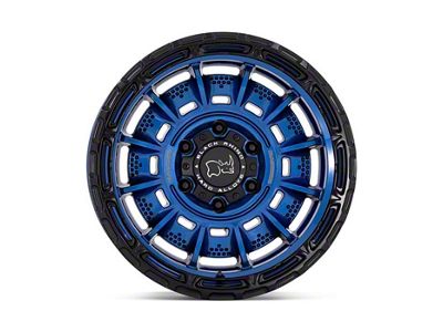 Black Rhino Legion Cobalt Blue with Black Lip 8-Lug Wheel; 20x10; -18mm Offset (07-10 Sierra 3500 HD SRW)