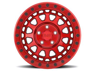 Black Rhino Primm Candy Red 8-Lug Wheel; 17x9; 0mm Offset (19-24 RAM 2500)