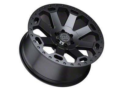 Black Rhino Warlord Matte Gunmetal 8-Lug Wheel; 20x9; -12mm Offset (19-24 RAM 3500 SRW)