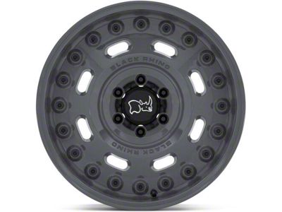 Black Rhino Axle Battleship Gray 8-Lug Wheel; 17x9.5; 6mm Offset (19-24 RAM 2500)