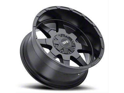 G-FX TR-12 Matte Black 8-Lug Wheel; 17x9; 12mm Offset (10-18 RAM 2500)