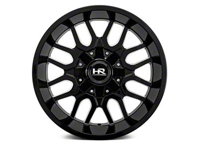 Hardrock Offroad Commander Gloss Black 8-Lug Wheel; 20x12; -51mm Offset (03-09 RAM 2500)