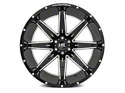 Hardrock Offroad Painkiller Xposed Gloss Black Milled 8-Lug Wheel; 20x12; -44mm Offset (07-10 Sierra 2500 HD)