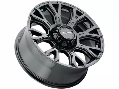 Ultra Wheels Scorpion Gloss Black 8-Lug Wheel; 20x9; 18mm Offset (19-24 RAM 3500 SRW)