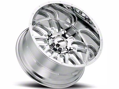 Ultra Wheels Hunter Chrome 8-Lug Wheel; 18x9; 12mm Offset (15-19 Silverado 2500 HD)