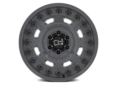 Black Rhino Axle Battleship Gray 8-Lug Wheel; 18x9.5; 6mm Offset (19-24 RAM 2500)